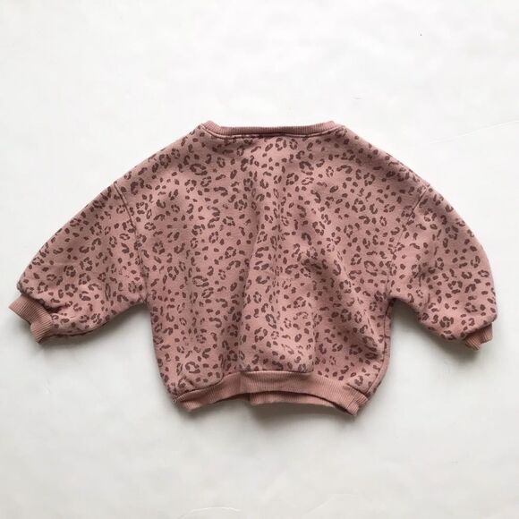 Zara animal print sweatshirt EUC 12-18 months - Picture 6 of 6